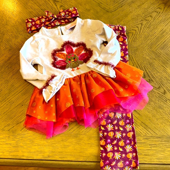 3-piece Thanksgiving Outfit Size 4T